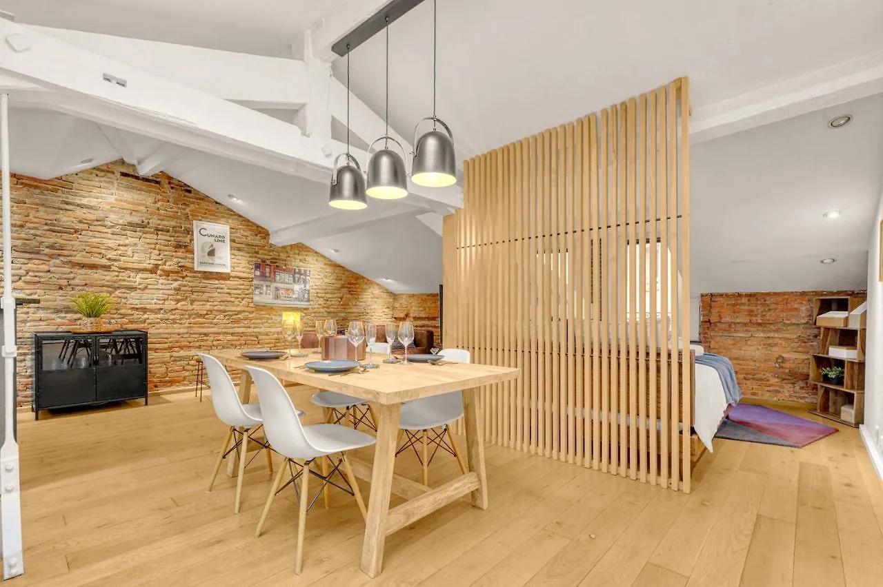 דירה טולוז Le Brandy - Charmant Loft Climatise De 42M²