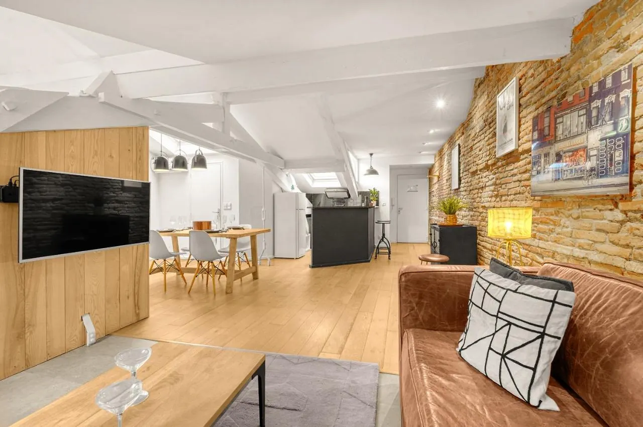 טולוז Le Brandy - Charmant Loft Climatise De 42M²