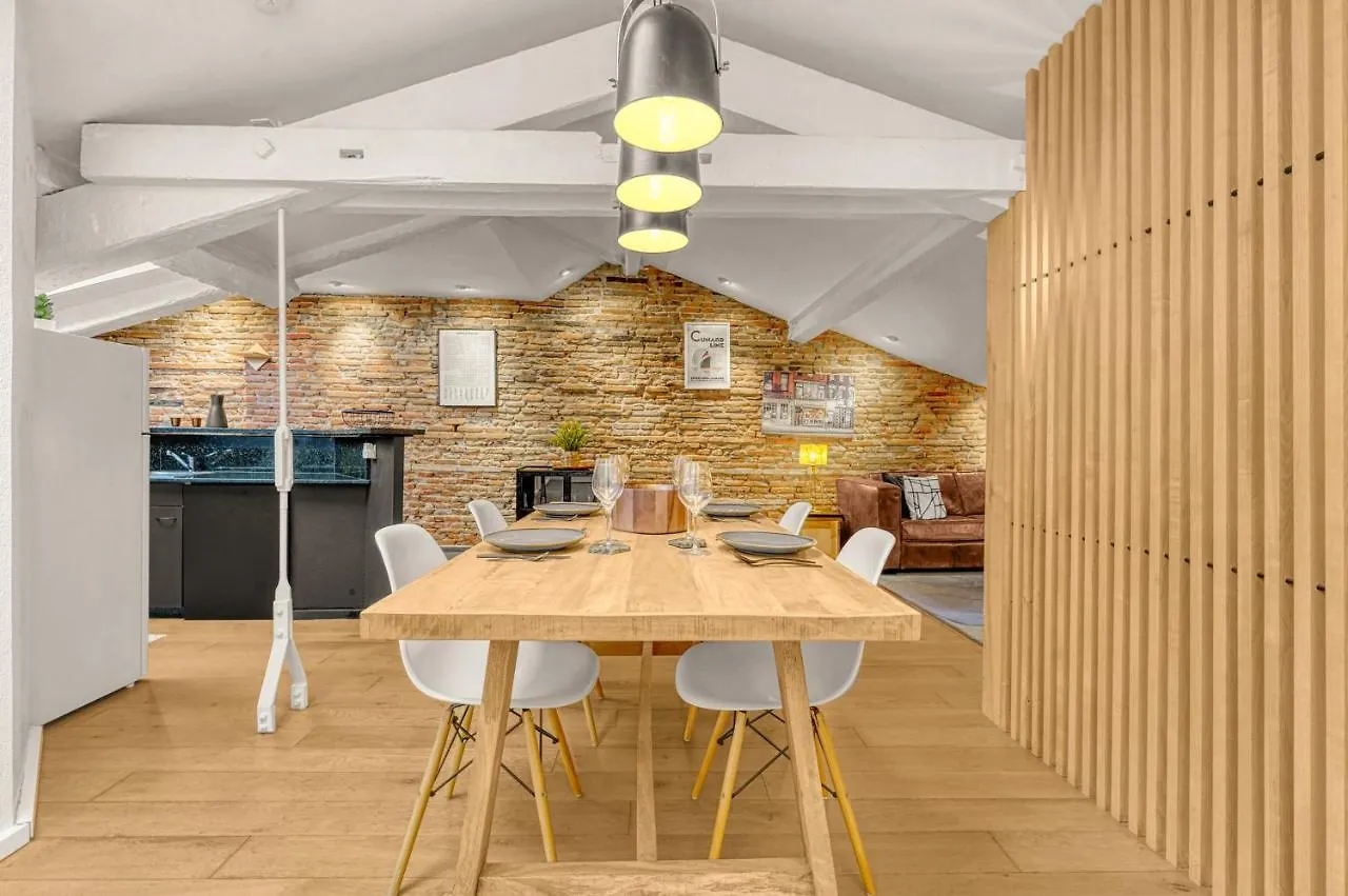 טולוז Le Brandy - Charmant Loft Climatise De 42M² דירה
